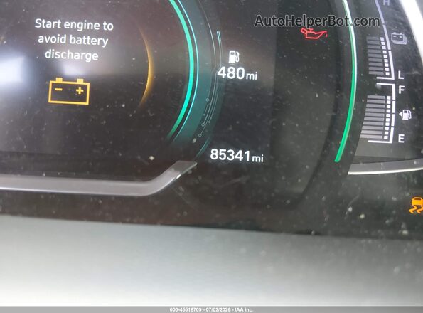 KMHC75LC6LU242585 2020 HYUNDAI IONIQ HYBRID White 