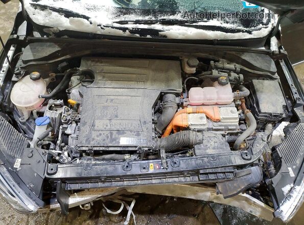 KMHC75LC6MU257668 2021 HYUNDAI IONIQ Серый Вид задней части салона