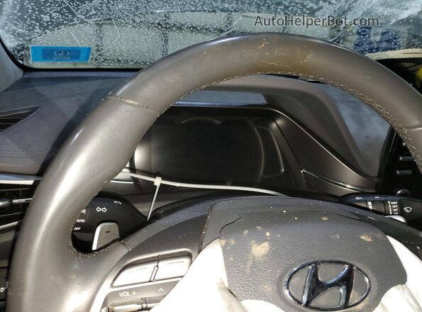 KMHC75LC6MU257668 2021 HYUNDAI IONIQ Серый Вид щитка приборов
