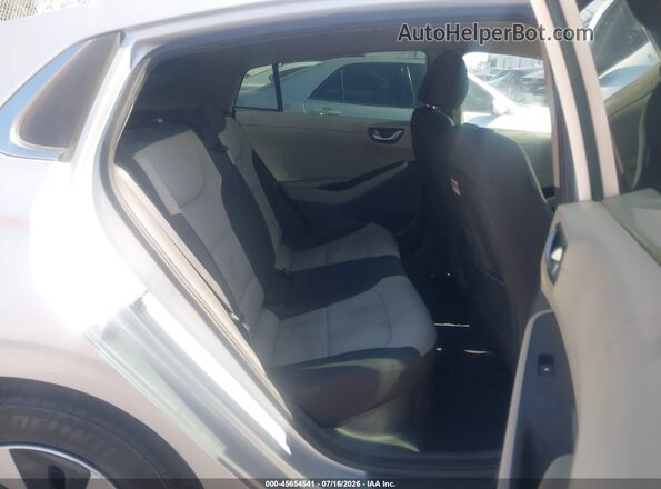 KMHC75LC7JU065817 2018 HYUNDAI IONIQ HYBRID Silver VIN კოდის სტიკერის ხედი