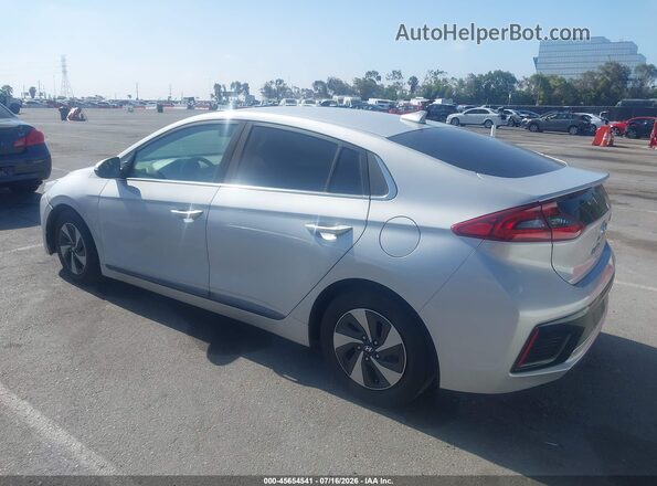 KMHC75LC7JU065817 2018 HYUNDAI IONIQ HYBRID Silver უკანა მარცხენა