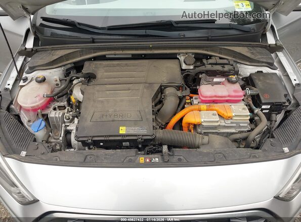 KMHC75LC7LU237475 2020 HYUNDAI IONIQ HYBRID Silver უკანა ხედი