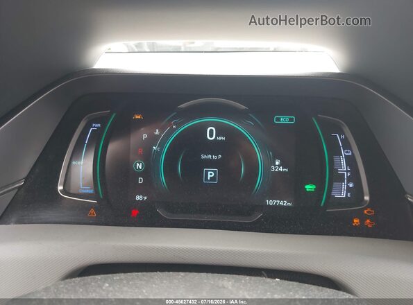 KMHC75LC7LU237475 2020 HYUNDAI IONIQ HYBRID Silver უკანა სავარძლების ხედი