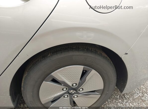 KMHC75LC7LU237475 2020 HYUNDAI IONIQ HYBRID Silver წინა ხედი