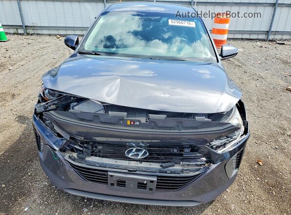 KMHC75LC8HU019164 2017 HYUNDAI IONIQ Gray Vista frontal