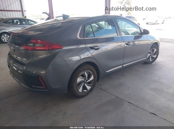 KMHC75LC8HU036532 2017 HYUNDAI IONIQ HYBRID Gray Rear right