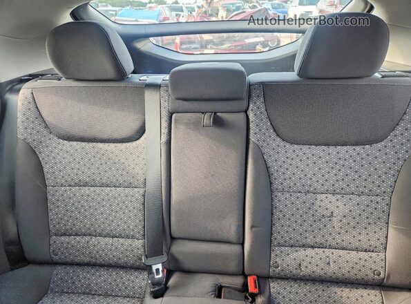 KMHC75LC8HU055971 2017 HYUNDAI IONIQ Blue Widok tylnych siedzeń