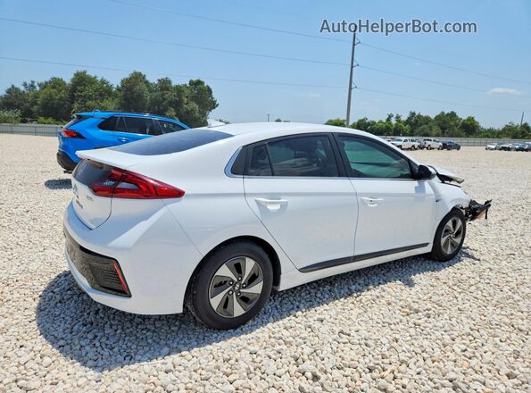 KMHC75LC8JU065017 2018 HYUNDAI IONIQ White Հետևի աջ