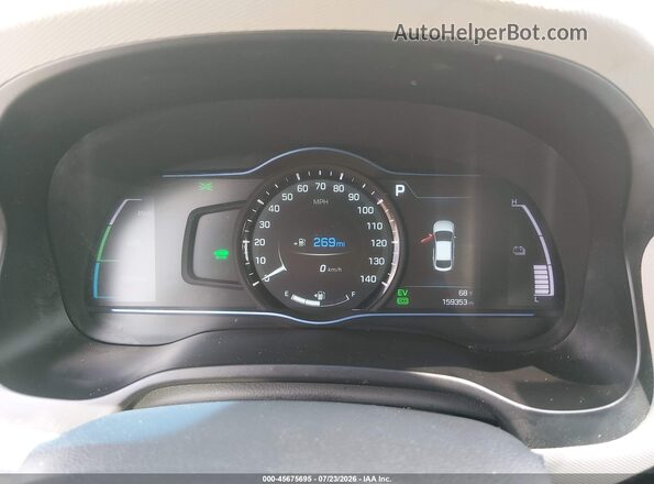KMHC75LC8JU066782 2018 HYUNDAI IONIQ HYBRID Gray Вид задніх сидінь