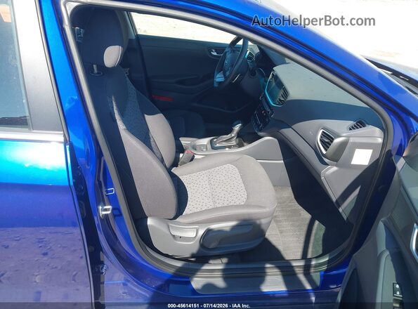 KMHC75LC8KU117862 2019 HYUNDAI IONIQ HYBRID Blue Սալոնի դիմացի տեսք