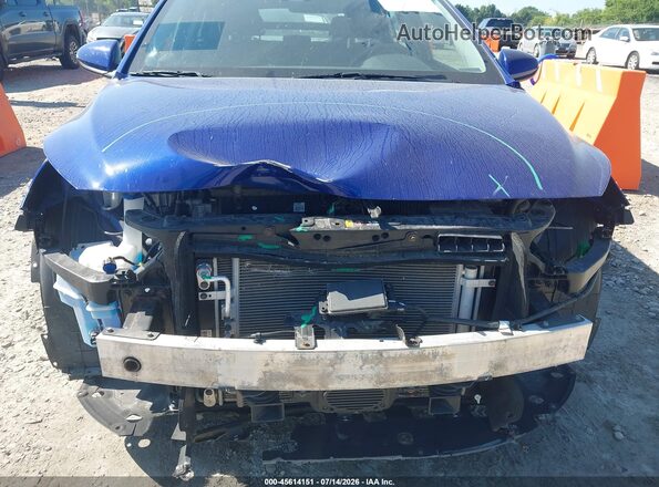 KMHC75LC8KU117862 2019 HYUNDAI IONIQ HYBRID Blue Դիմացի տեսք