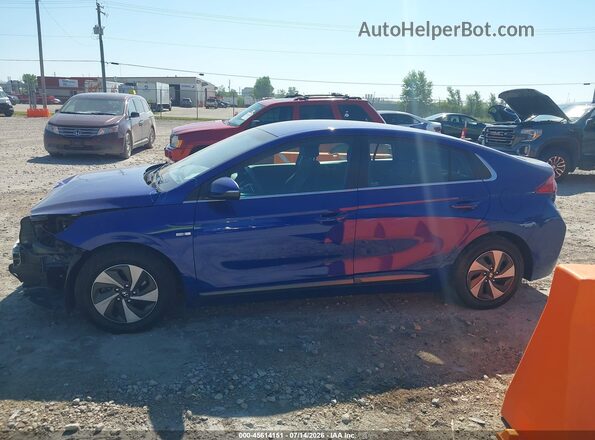 KMHC75LC8KU117862 2019 HYUNDAI IONIQ HYBRID Blue 