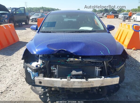 KMHC75LC8KU117862 2019 HYUNDAI IONIQ HYBRID Blue Սալոնի հետևի տեսք