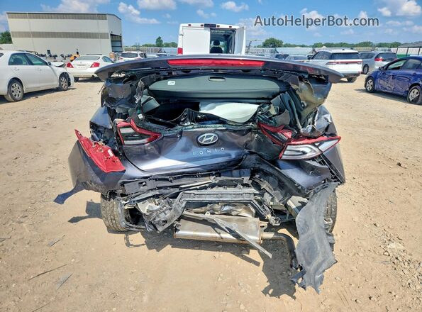 KMHC75LC8KU129686 2019 HYUNDAI IONIQ Gray Rear view