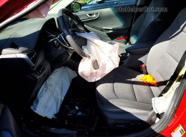 KMHC75LC8NU275199 2022 HYUNDAI IONIQ Red Սալոնի դիմացի տեսք