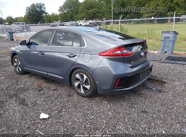 KMHC75LC9JU062269 2018 HYUNDAI IONIQ HYBRID Серый Задняя левая четверть