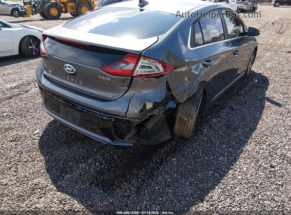 KMHC75LC9JU062269 2018 HYUNDAI IONIQ HYBRID Серый Вид спереди