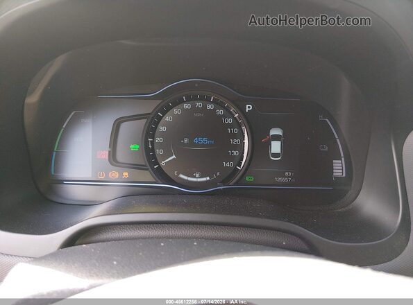 KMHC75LC9JU062269 2018 HYUNDAI IONIQ HYBRID Серый Вид задних сидений
