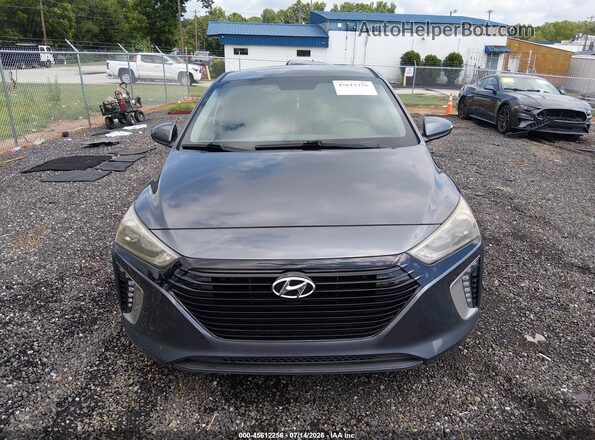 KMHC75LC9JU062269 2018 HYUNDAI IONIQ HYBRID Серый Вид щитка приборов