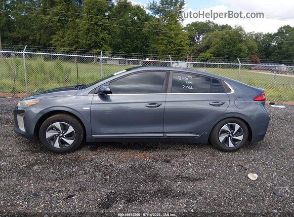 KMHC75LC9JU062269 2018 HYUNDAI IONIQ HYBRID Серый Панорамный вид салона 360°
