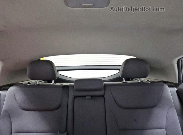 KMHC75LC9LU209564 2020 HYUNDAI IONIQ Black Vista de los asientos traseros