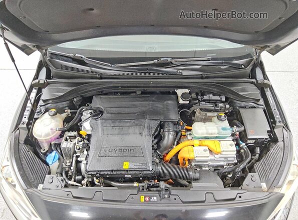 KMHC75LC9LU209564 2020 HYUNDAI IONIQ Black Vista del compartimento del motor