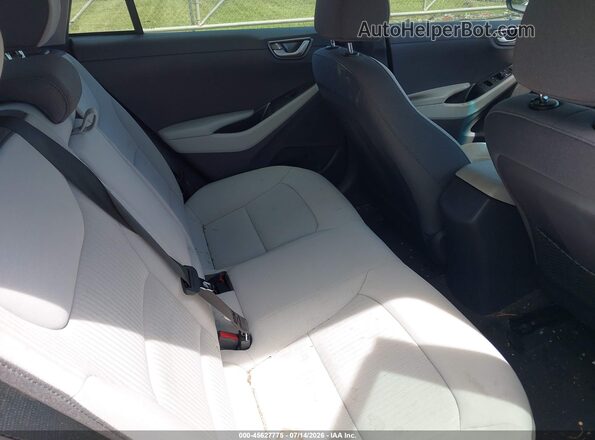 KMHC75LC9NU282419 2022 HYUNDAI IONIQ HYBRID White VIN კოდის სტიკერის ხედი