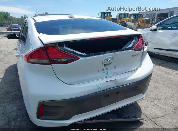 KMHC75LC9NU282419 2022 HYUNDAI IONIQ HYBRID White წინა ხედი