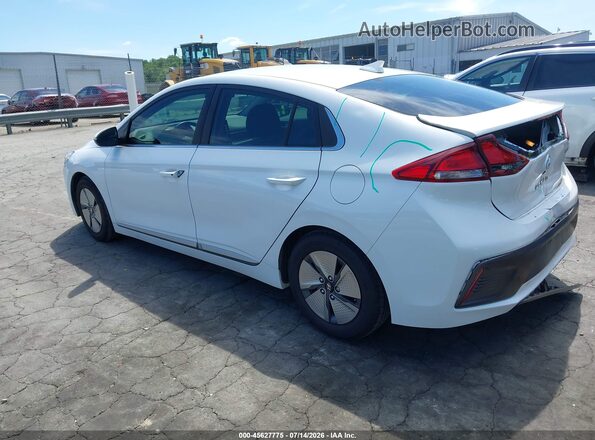KMHC75LC9NU282419 2022 HYUNDAI IONIQ HYBRID White უკანა მარცხენა