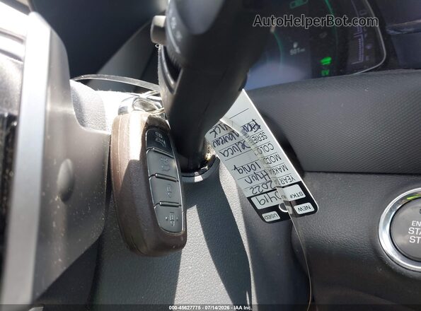 KMHC75LC9NU282419 2022 HYUNDAI IONIQ HYBRID White წინა პანელის ხედი