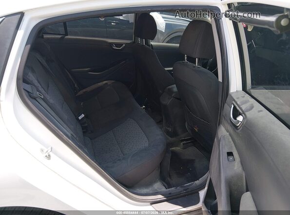 KMHC75LCXHU030344 2017 HYUNDAI IONIQ HYBRID White Widok naklejki z numerem VIN