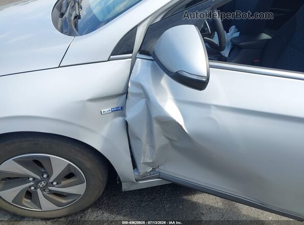 KMHC75LCXKU144836 2019 HYUNDAI IONIQ HYBRID Серебряный Вид спереди
