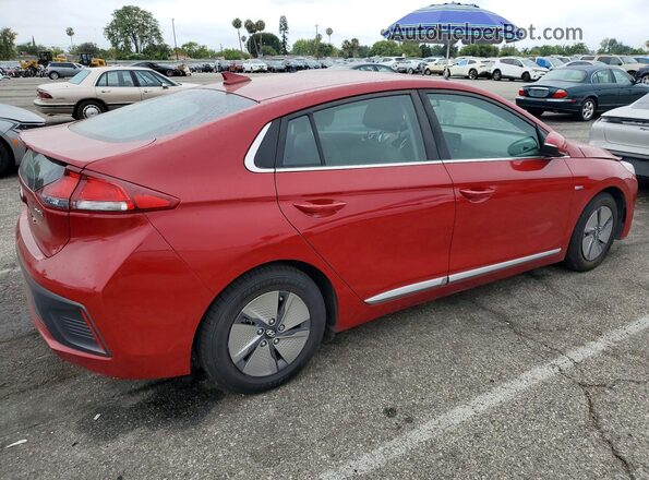 KMHC75LCXLU186716 2020 HYUNDAI IONIQ Красный Задняя правая четверть