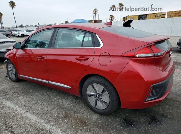 KMHC75LCXLU186716 2020 HYUNDAI IONIQ Красный Задняя левая четверть
