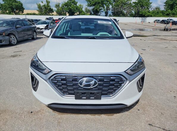 KMHC75LCXLU201988 2020 HYUNDAI IONIQ White Widok z przodu