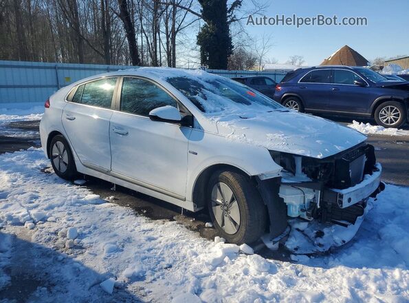 KMHC75LCXLU221139 2020 HYUNDAI IONIQ White Передня права чверть