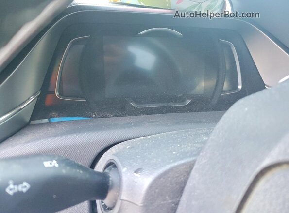 KMHC75LCXLU221139 2020 HYUNDAI IONIQ White Вид щитка приладів