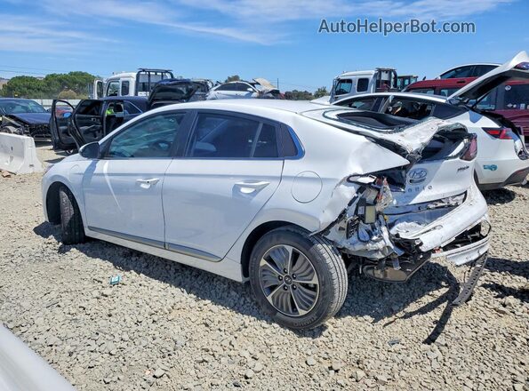 KMHC75LD0MU256430 2021 HYUNDAI IONIQ Белый Задняя левая четверть