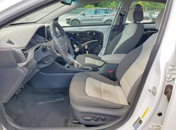 KMHC75LD2LU198786 2020 HYUNDAI IONIQ White Widok wnętrza z przodu