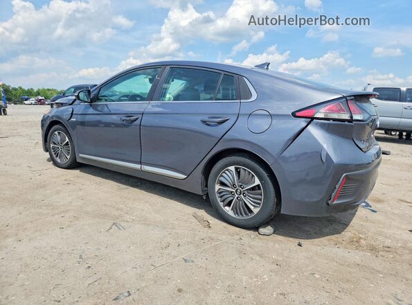 KMHC75LD5LU208694 2020 HYUNDAI IONIQ Gray Задня ліва чверть