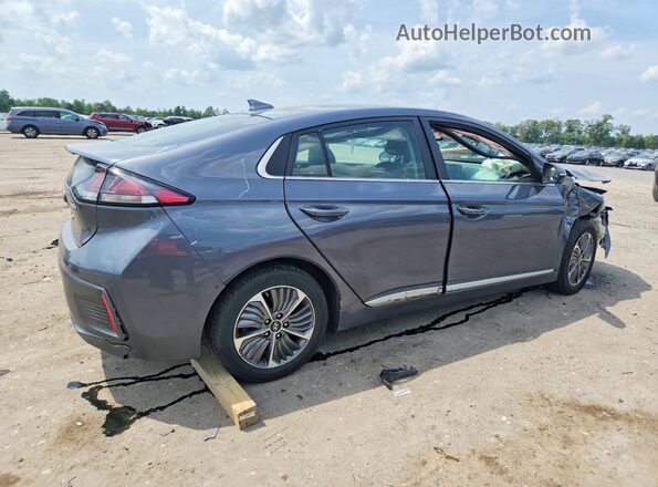 KMHC75LD5LU208694 2020 HYUNDAI IONIQ Gray Задня права чверть