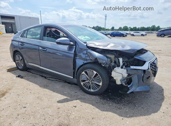 KMHC75LD5LU208694 2020 HYUNDAI IONIQ Gray Передня права чверть