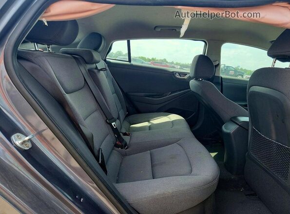KMHC75LD5LU208694 2020 HYUNDAI IONIQ Gray Вид задніх сидінь