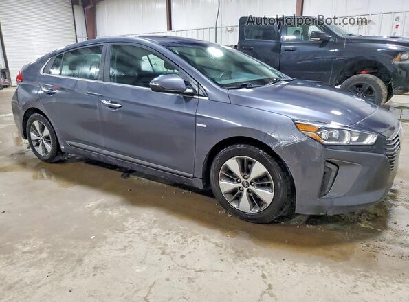KMHC75LD7KU154412 2019 HYUNDAI IONIQ Серый Передняя правая четверть