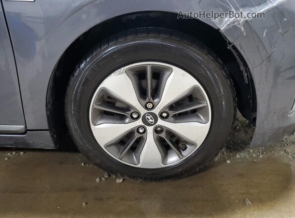 KMHC75LD7KU154412 2019 HYUNDAI IONIQ Серый Панорамный вид салона 360°