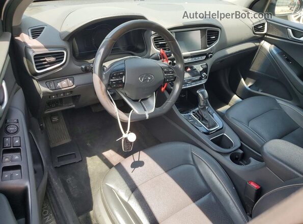 KMHC75LD7KU154412 2019 HYUNDAI IONIQ Серый Вид панели приборов