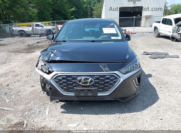 KMHC75LD8NU277818 2022 HYUNDAI IONIQ PLUG-IN HYBRID Black ხელსაწყოთა პანელის ხედი