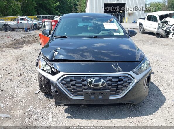 KMHC75LD8NU277818 2022 HYUNDAI IONIQ PLUG-IN HYBRID Black წინა ხედი