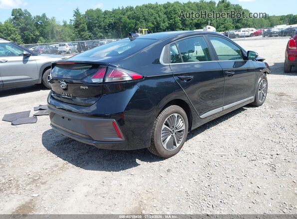 KMHC75LD8NU277818 2022 HYUNDAI IONIQ PLUG-IN HYBRID Black უკანა მარჯვენა