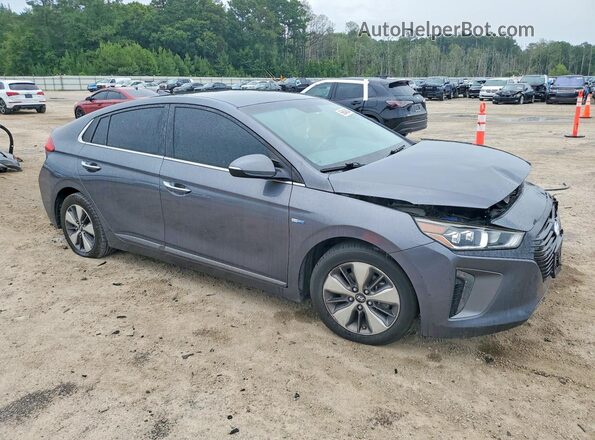 KMHC75LD9JU104044 2018 HYUNDAI IONIQ Gray Առջևի աջ